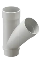 Тройник 45гр. Docke LUX Пломбир