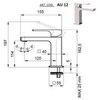 Remer AU12BO Смеситель для раковины absolute