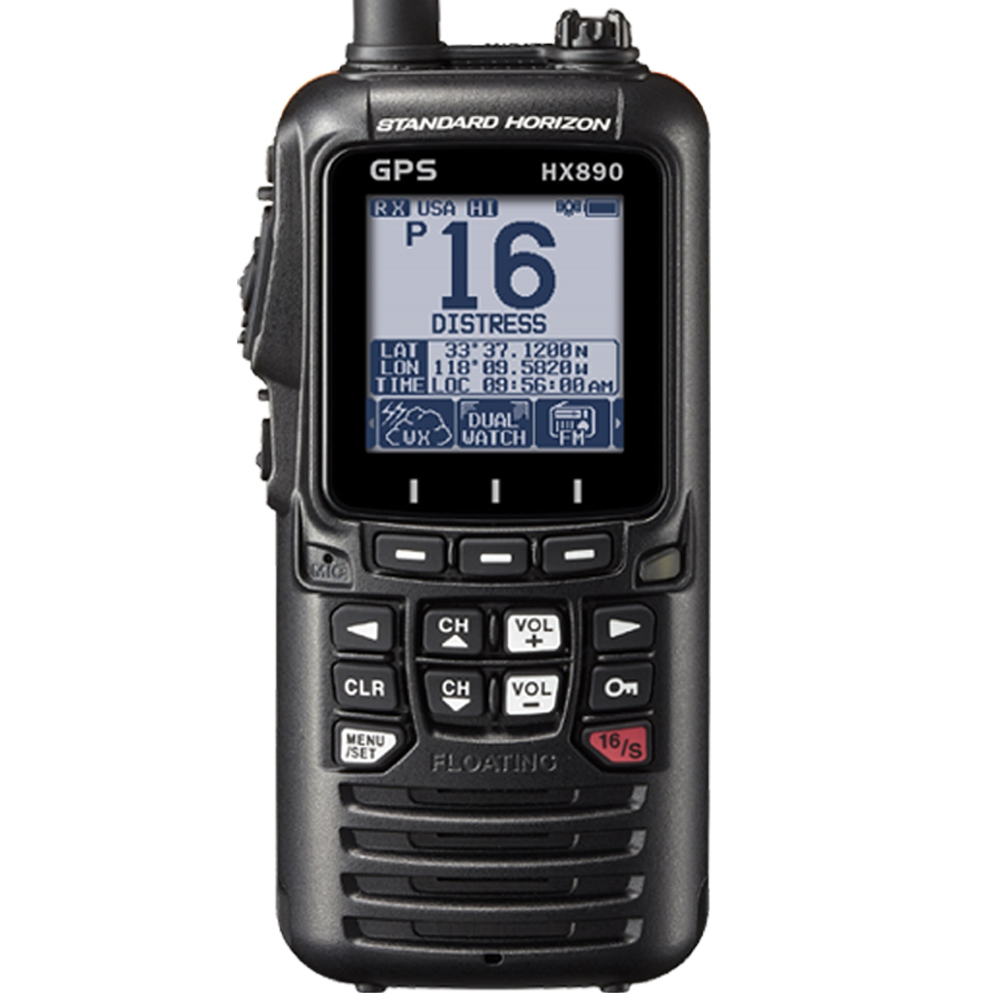 HX890E Floating DSC Handheld VHF Radio