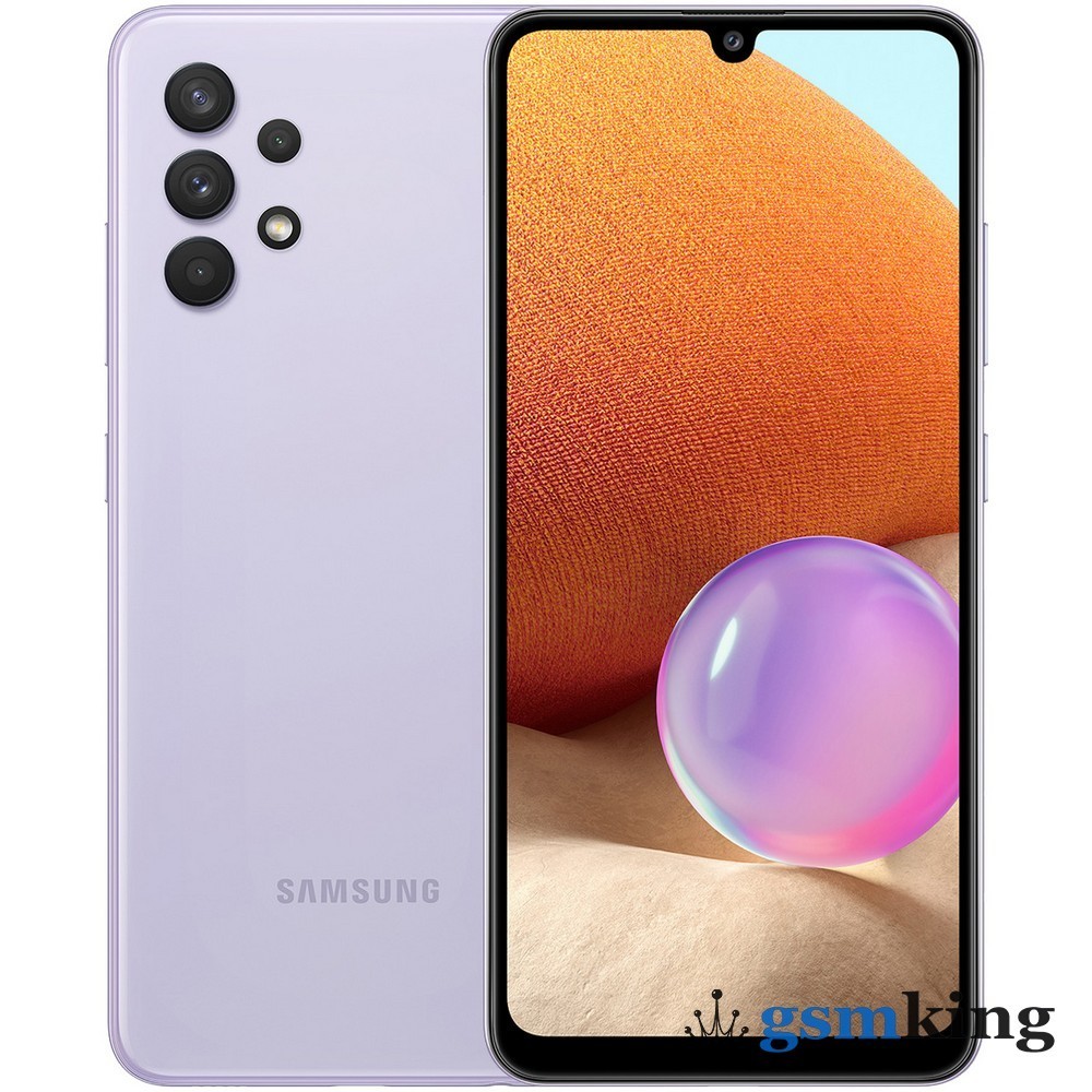 Смартфон Samsung Galaxy A32 128GB Lavender (Лавандовый) SM-A325FLVGSER RU/A  - цена 0.0 ₽.