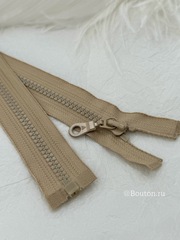 Молния тракторная бежевая