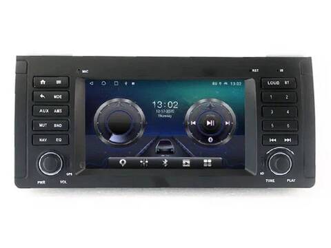 Магнитола для BMW 5 E39, X5 E53 Android 12 4/64GB IPS DSP 4G модель MKD-7002-S10