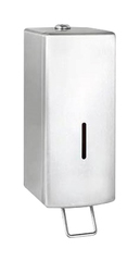 Диспенсер для мыла локтевой 1000 мл. нерж. сталь MAXCLEAN 03014.S матовый