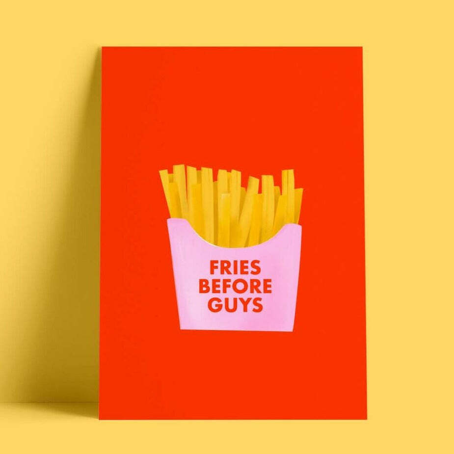 Открытка - Fries