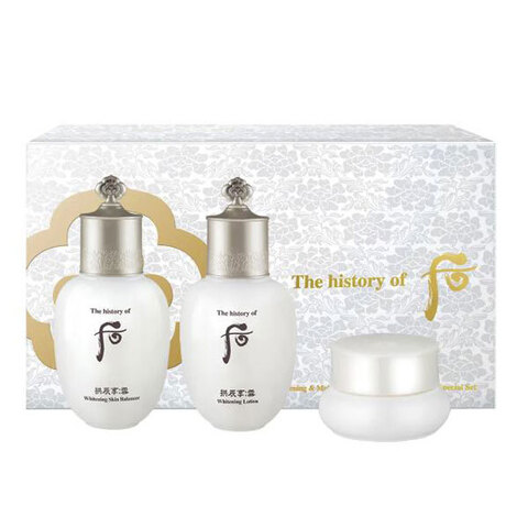 The History of Whoo Gongjinhyang:Seol Radiant White 3pcs Special Gift Kit