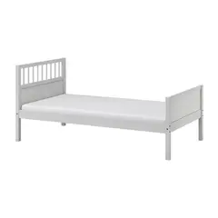Каркас кровати - SMYGA IKEA/  смыга ИКЕА,  97х208 см, светло-серый