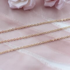 Цепочка 2,5*2,1 мм, позолота, 1 метр, А143
