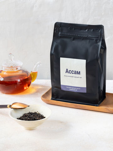 Чай черный - Ассам крупнолистовой стандарт - TGFOP пакет 500 гр
