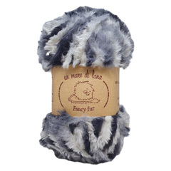 Fancy Fur XL (9998 - серый меланж)
