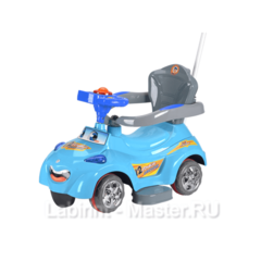 Детский толокар/каталка  "MalinaBay НТ-5512" синий