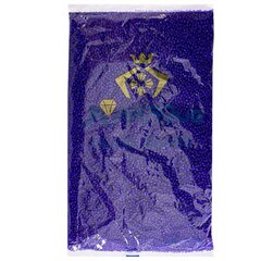 
          Бисер Alingar размер №12 вес 450 гр., синий глянец, непрозрачный, пакет