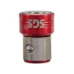 Держатель бит с кольцевым магнитом D15мм 6,35мм S2 10шт SGS 63001B-10