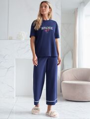 Футболка с принтом свободная эластичная из премиального хлопка  D49.136 (130805)