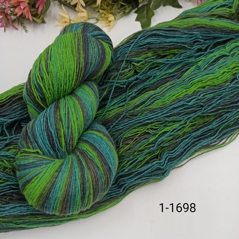 Дундага 6/1 шерсть секционного окрашивания 01-1698 420м/100гр