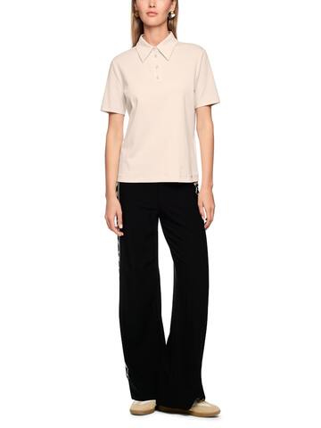 Marc Cain Поло из хлопкового трикотажа