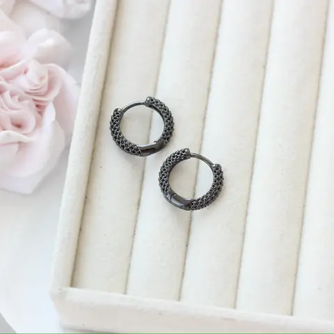 Швензы Конго 17*3,5 мм, черный металл, Ш011