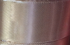 Лента атласная, ш. 5 см, бежевый