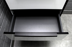 Тумба подвесная Форта (Forta) B2 Белый Домино под умывальник 