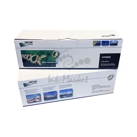 Совместимый картридж UNITON Premium CF400X (201X) для HP Color LJ M252/M277 черный (2,8K) GREEN LINE (Eco Protected)