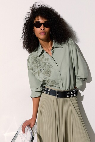 Liu Jo Рубашка хлопковая с лиственными узором