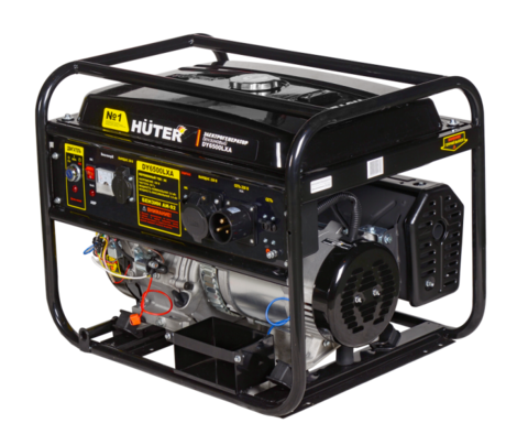 Портативный бензогенератор Huter DY6500LXA