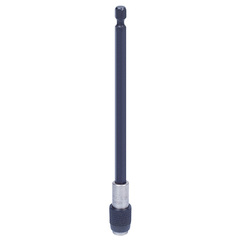 KING TONY (752-300) Держатель вставок (бит) 1/4", 300 мм, с фиксатором, для шуруповерта