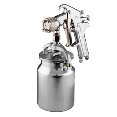 STAYER AirPro S, EA 1.4 мм, пневматический краскопульт с нижним бачком, Professional (06477-1.4)