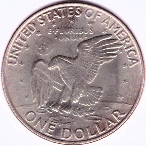 1 доллар 1972 (D) США Эйзенхауэр XF (Лунный)