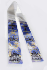 Комплект завязок для рук и ног атлас цветные