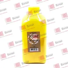 Тонер с девелопером БУЛАТ s-Line TK-8600 для Kyocera FS-C8600, FS-C8650 (Жёлтый, банка 330 г)