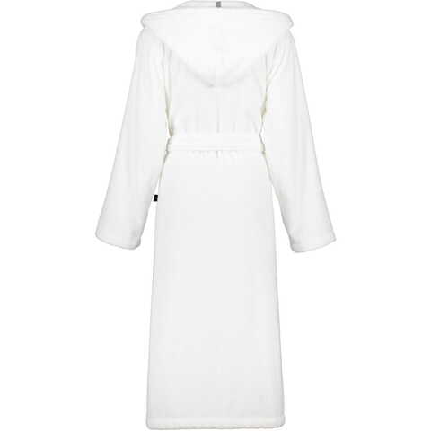 Халат с капюшоном женский Cawo Sauna Time 832 67 белый