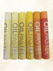 Пастель художественная масляная MUNGYO Oil Pastels Набор №1 (6шт)
