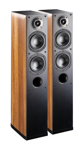 Indiana Line Nota 550 XL walnut, акустическая система напольная