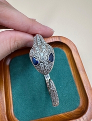 25087- Браслет Змея-SERPENTI с цирконами в качестве VGOLD