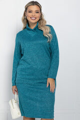 Костюм Клавдия (бирюзовый) К11480 LT Collection