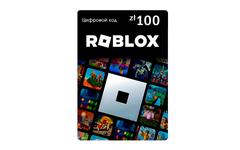 Карта оплаты Roblox 100 PLN Poland [Цифровая версия] (для ПК, цифровой код доступа)