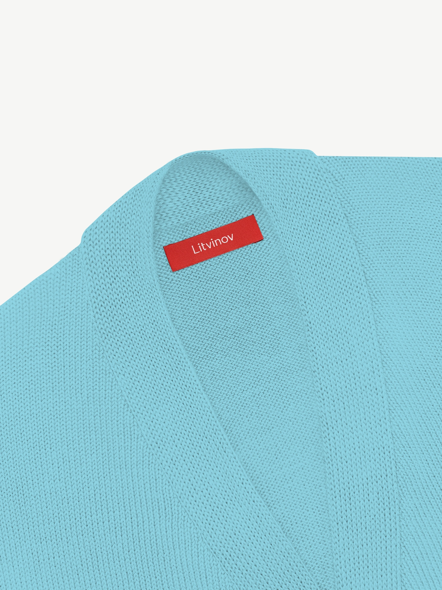 Кардиган с пуговицами из экохлопка