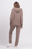 Спортивный костюм для беременных и кормящих 16109 коричневый
