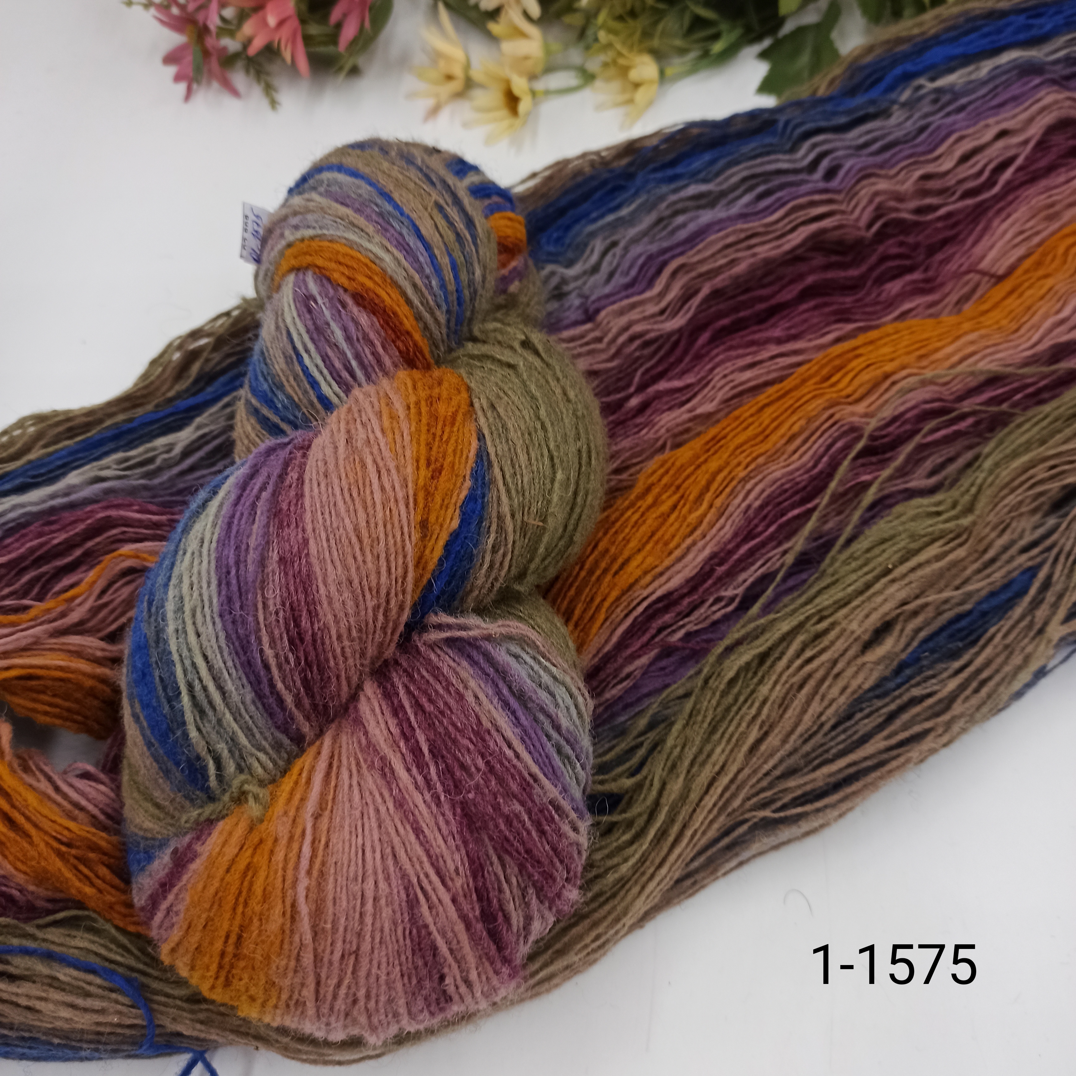 Дундага 6/1 шерсть секционного окрашивания 01-1575 420м/100гр