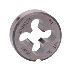 Плашка М10х0,75 DINEN22568 HSS 6g 30х11мм Bucovice(CzTool) 240103