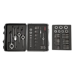 Набор метчиков и плашек M3-M30 73пр HSS Bucovice(CzTool) 340300 (В)