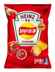 Картофельные чипсы Lay's Heinz со вкусом кетчупа