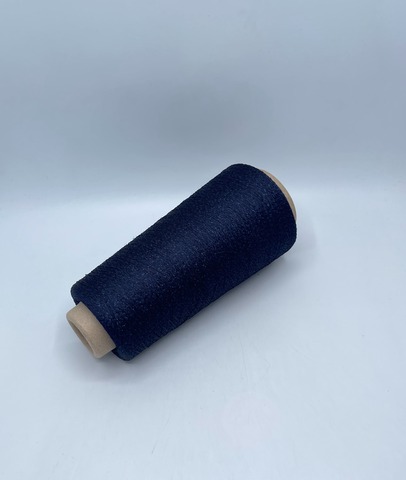 Torcitura di Domaso, Glamour, 2300м, 78%Вискоза, 22%Полиэстер(люрекс), Темно-синий(200), арт-36983