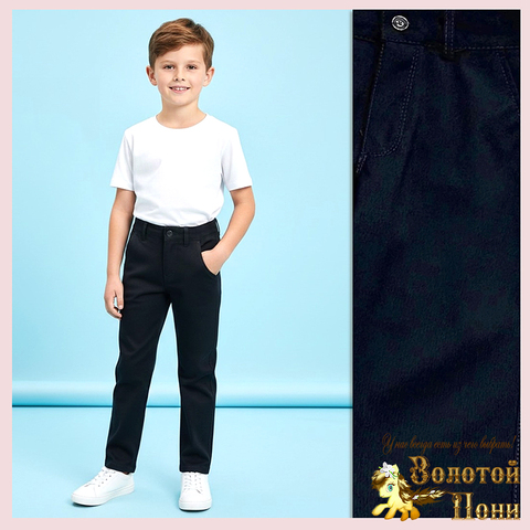 Брюки хл/рубчик м (6-12) 260113-Q4068