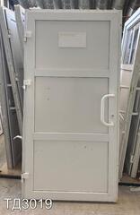 Дверь пластиковая входная Б/У 2030(в) x 1040(ш)