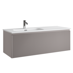 Sancos SNR1.0120LSM Тумба подвесная SANCOS Snob R 1.0 1195х445х406, c одним ящиком оснащенным доводчиками, Doha Soft , арт.SNR1.0120LSM фото