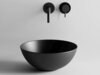 Ceramica Nova Element CN6004 Умывальник чаша накладная круглая, 35.8x35.8, цвет: чёрный
