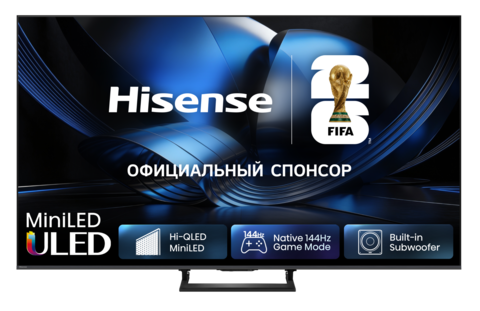 Телевизор Mini LED Hisense 85" 85U7S 4K Ultra HD 144Hz
