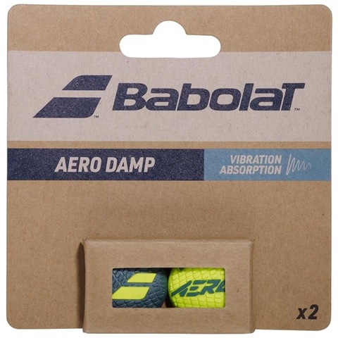 Набор виброгасителей Babolat Aero Damp Grey Yellow (2шт) арт. 228323