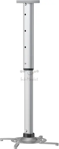 Кронштейн для проектора Cactus CS-VM-PR05L-AL серебристый макс.10кг потолочный поворот и наклон